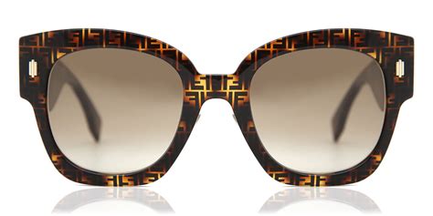 fendi havana sunglasses 2011|fendi ff 0458.